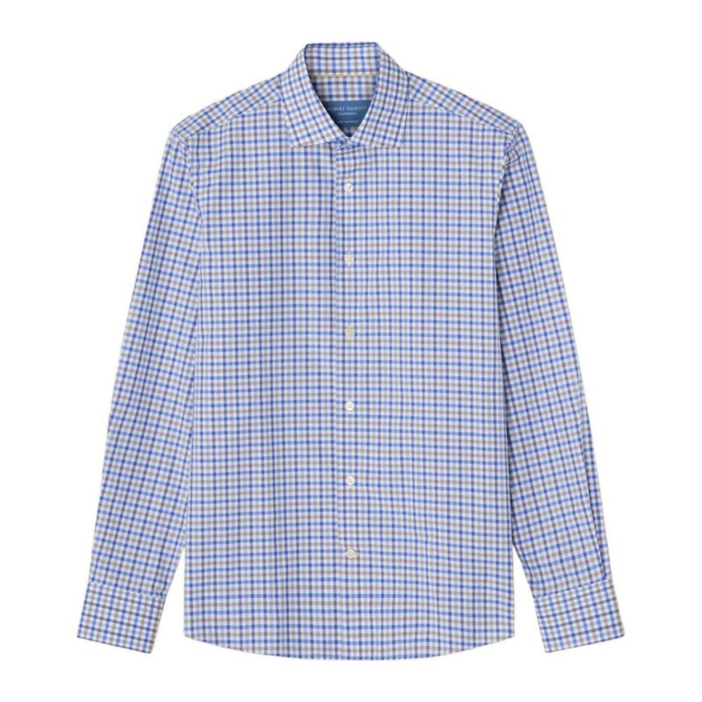 Robert Talbott Mens  Reynolds Bold Check Dress Shirt
